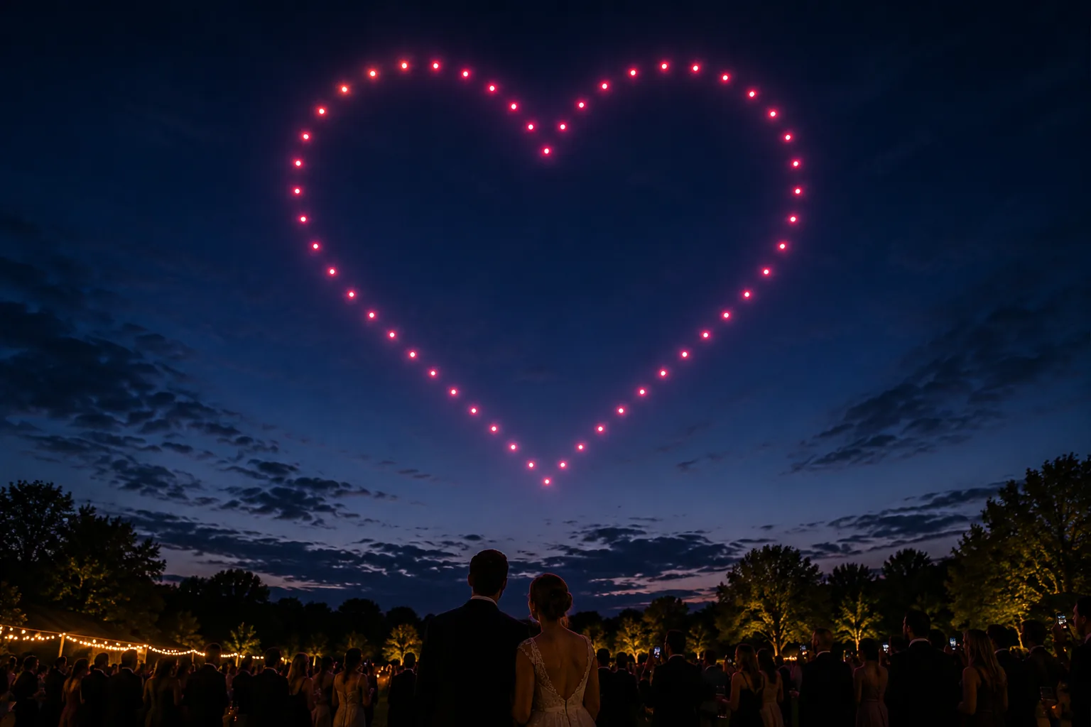 Why FlightShows Wedding Drone Show Packages Stand Out